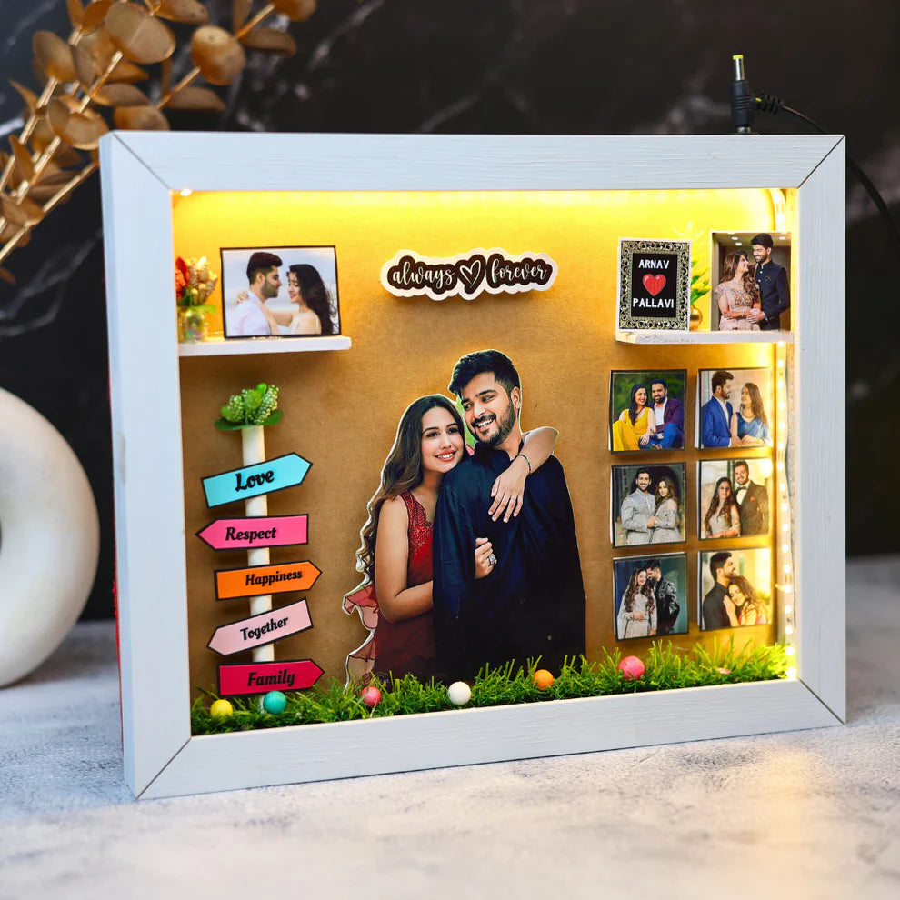 Personalised Miniature LED Photo Frame