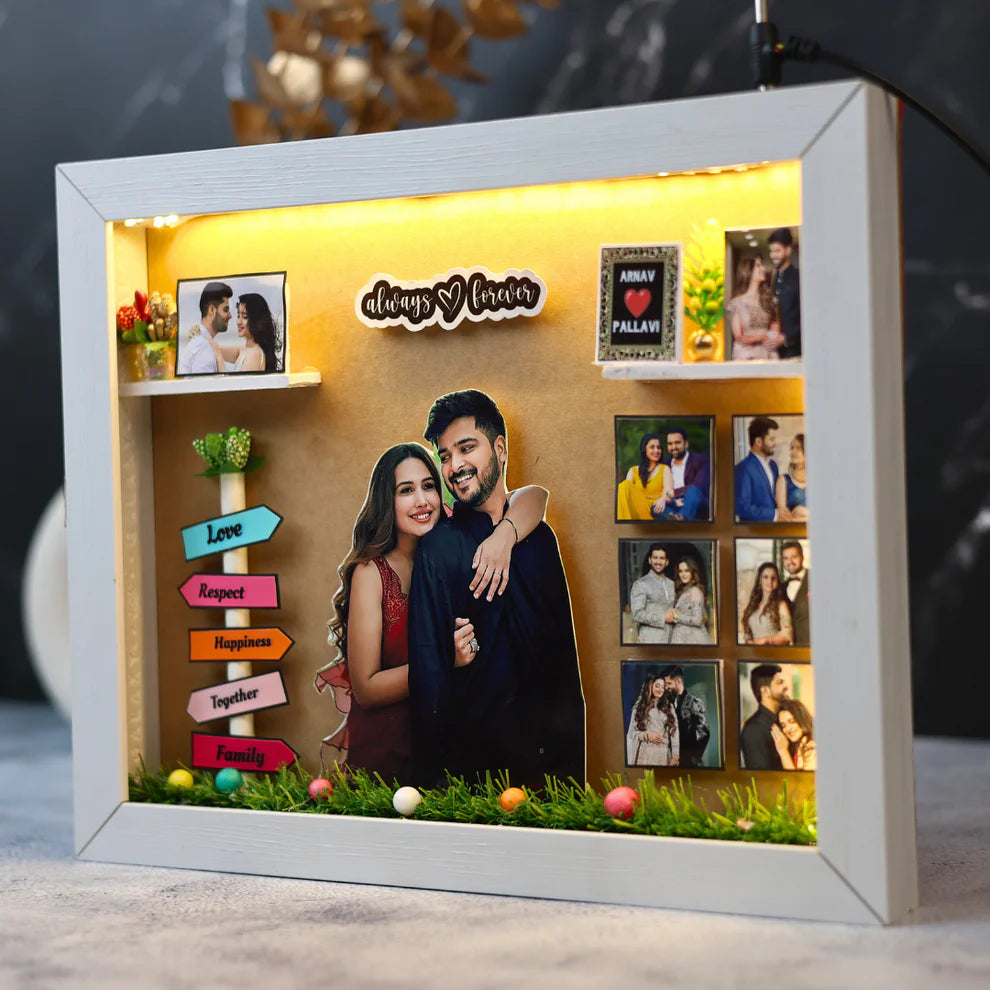 Personalised Miniature LED Photo Frame